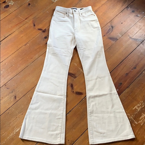 Free People Denim - Free People High Rise Flare